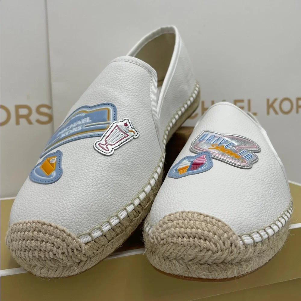 Michael Kors HASTINGS ESPADRILLE FX LTHR/DINER-DRIVE PATCH 49T5HTFP1L Sneakers
